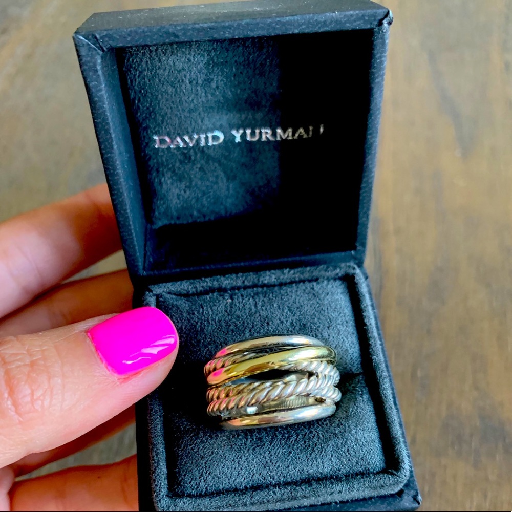 David Yurman Crossover Narrow Ring